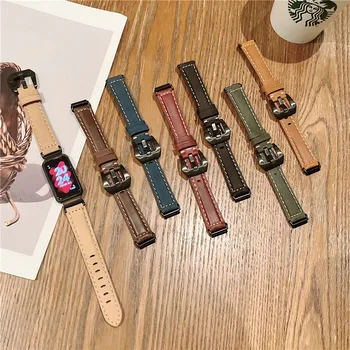 Силиконовый кожаный ремешок для часов Huawei Band 7, спортивный смарт-браслет, сменный браслет для Huawei Band 7, ремешок Correa
