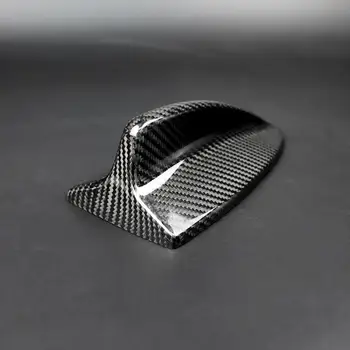 Автомобильная антенна из углеродного волокна, накладка в виде акульих плавников, Декоративная антенна на крыше автомобиля для BMW E46 E90 E92 M3 Автомобильные аксессуары