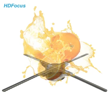 3D светодиодный дисплей рекламного оборудования 50 см Голограмма 7D 3D вентилятор Голограмма