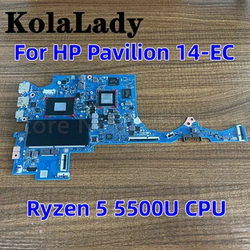 DAG7GAMB8D0 M52707-601 M52707-001 Для материнской платы ноутбука HP Pavilion 14-EC с процессором Ryzen 5 5500U CPU N18S-G5-A1 GPU mainboard