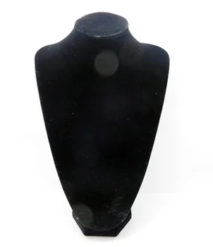 Бесплатная доставка, 1 шт. черное бархатное ожерелье с бюстами высотой 35 см