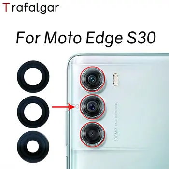 Трафальгар Для Motorola Edge S30 Задняя Камера Объектив Стеклянная Крышка Запасные Части Для Ремонта С Клейкой Наклейкой XT2175-2