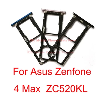 Новый Слот-держатель Лотка для Sim-карт Для Asus ZenFone 4 Max ZC520KL Sim-Лоток Для Чтения SD-карт Слот-адаптер Для Zenfone ZC520KL