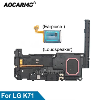 Aocarmo Динамик для верхнего уха, динамик для наушников и нижний громкоговоритель, Зуммер, гибкий кабель для замены LG K71